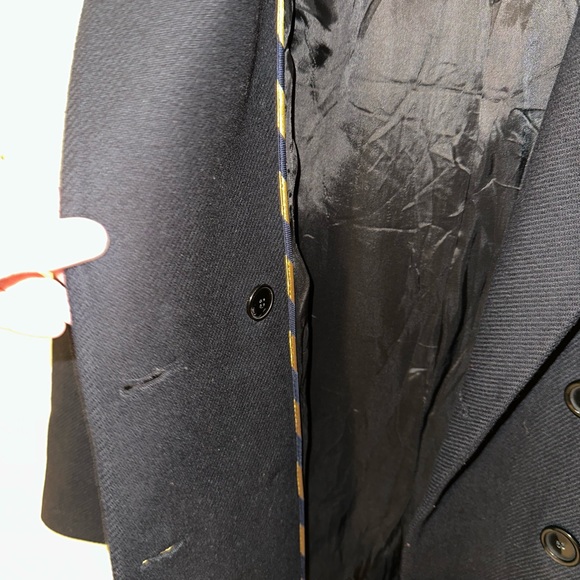 GENUINE ZARA WOOL MANTECO WOOLLEN COAT - Picture 4 of 5